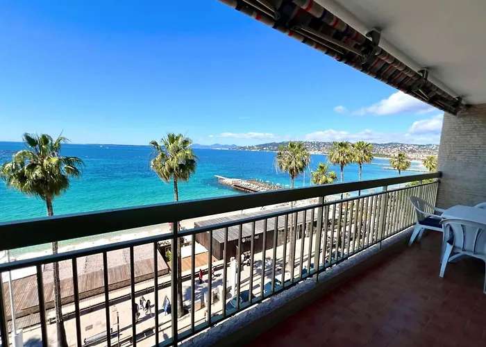 Juan Les Pins - Sea View - 4 People - Parking